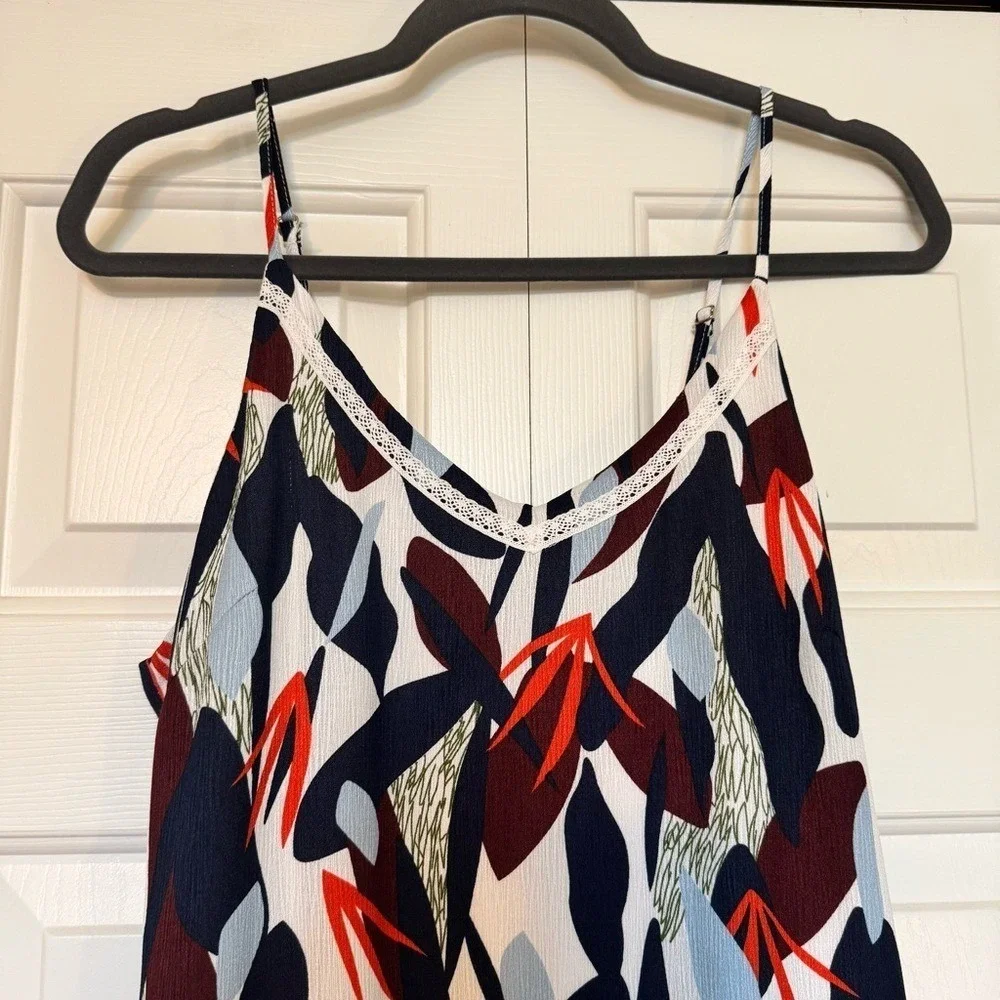 Coco+Carmen Spaghetti Strap Multicolor Mini dress